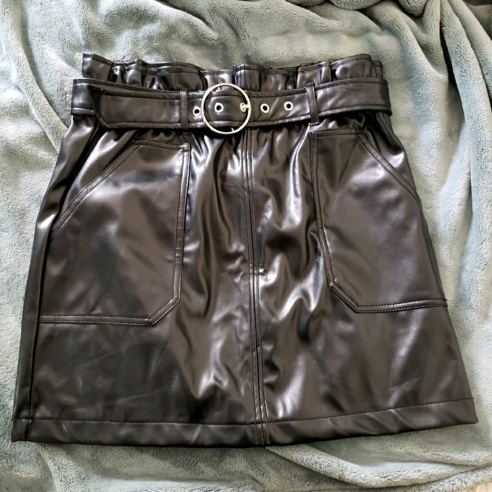Black Mini  Skirt
